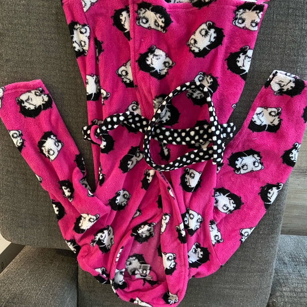 betty boop bath robe